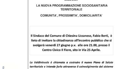 Programmazione Sociosanitaria Territoriale Programmazione Sociosanitaria Territoriale
